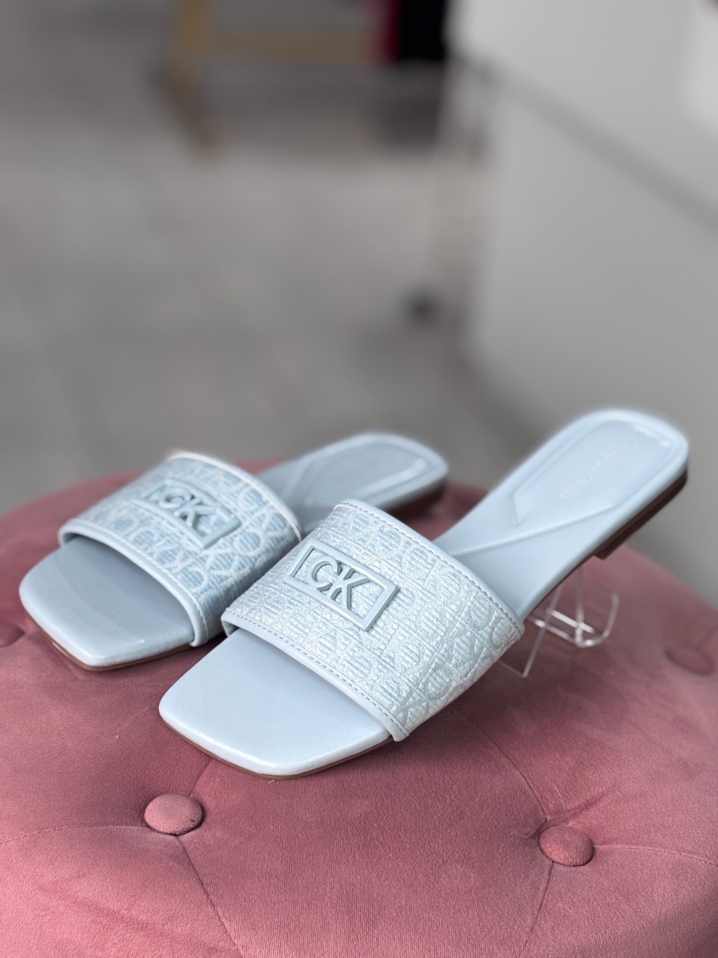 Sandalias Calvin k azul
