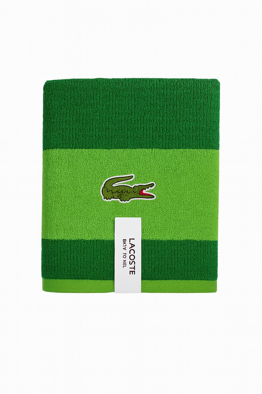 Toalla Lacoste verde/verde bandera