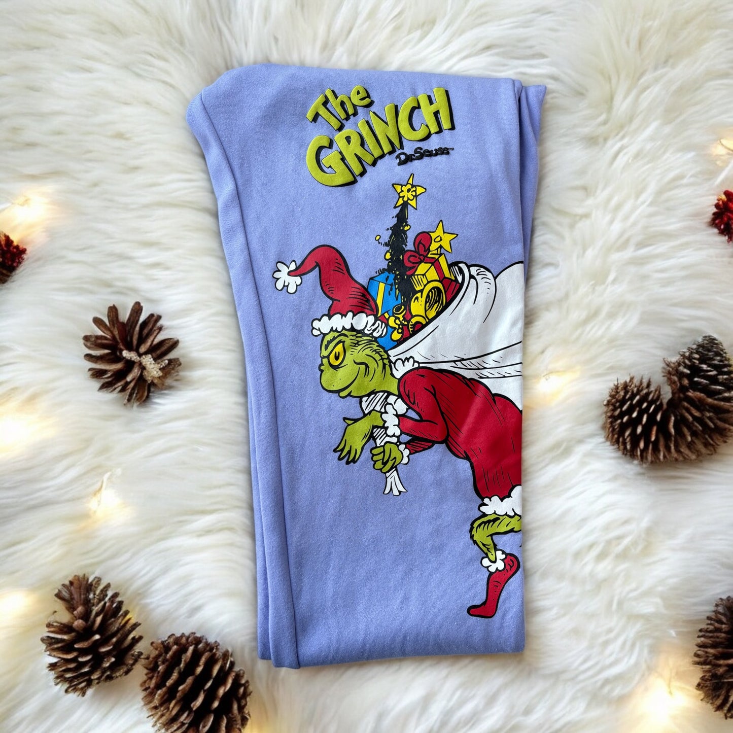 Pants The Grinch morado