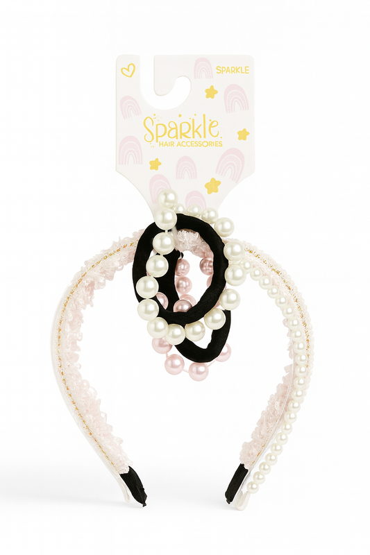 Diadema con banditas para el cabello