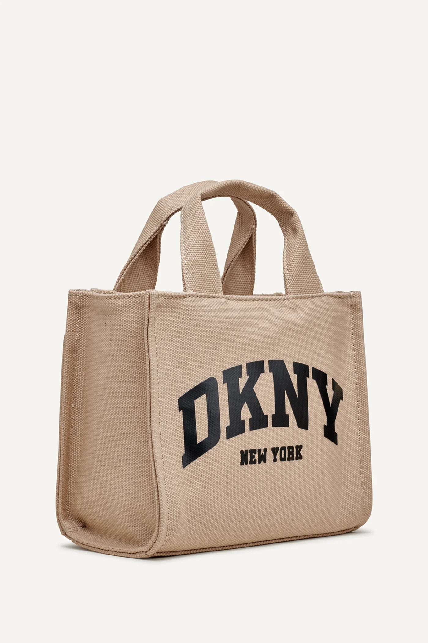 Hadlee Tote Bag DKNY Caqui con letras negras