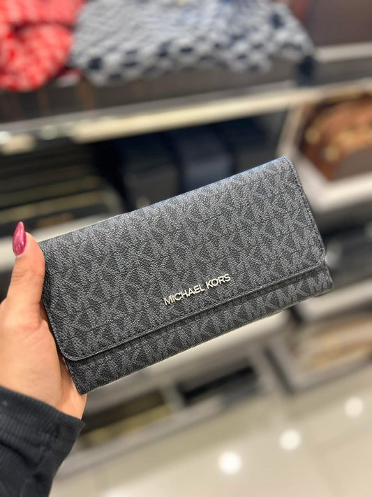 Cartera Michael k negra con monogram