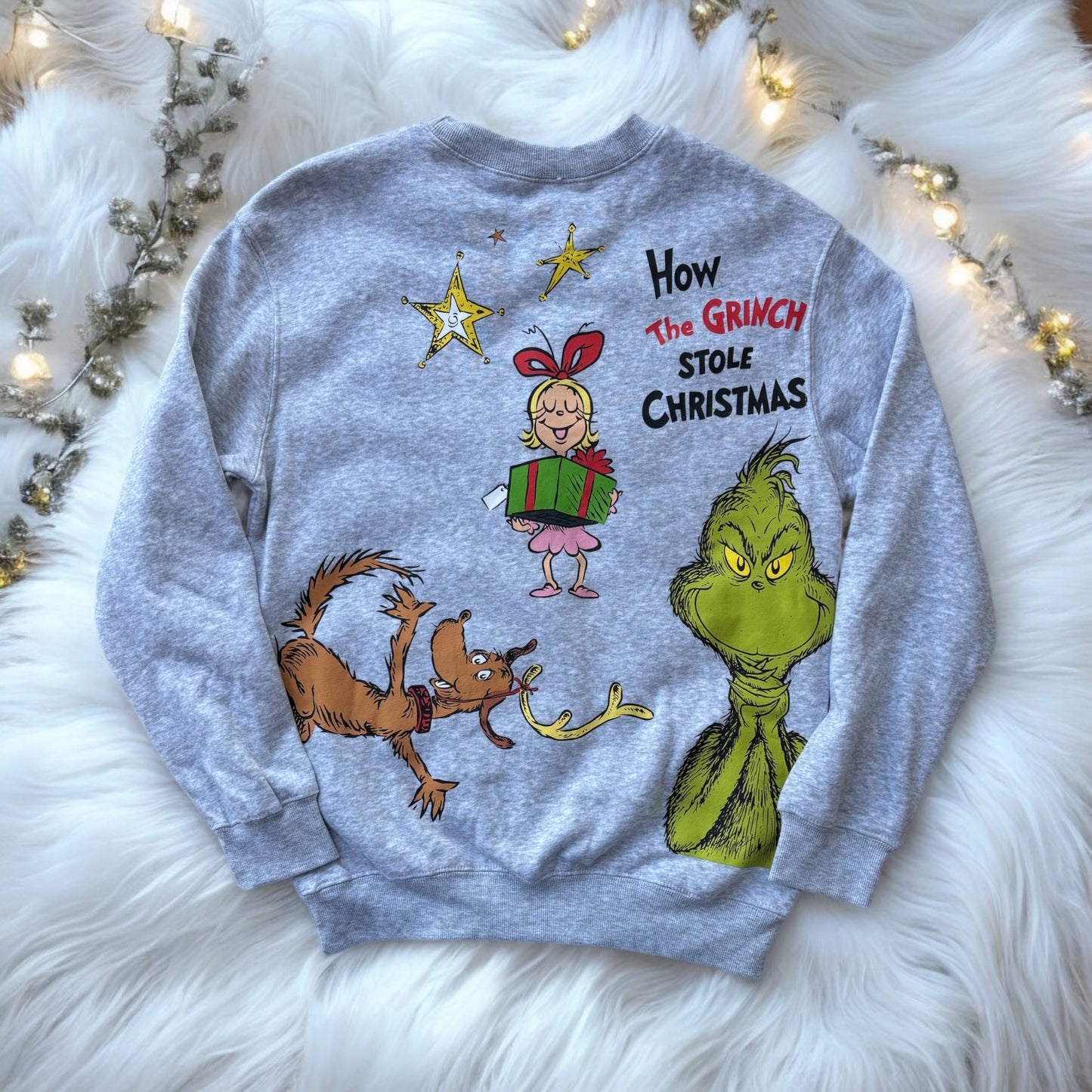Sudadera The Grinch gris