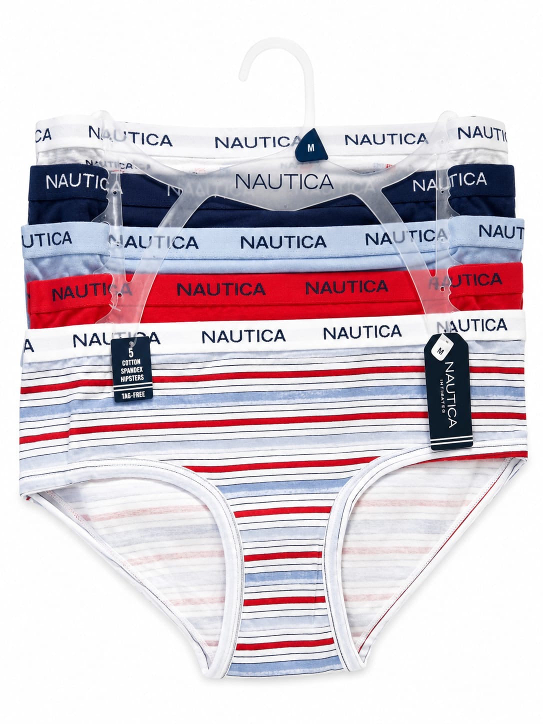 Panties Náutica varios colores 5 pz