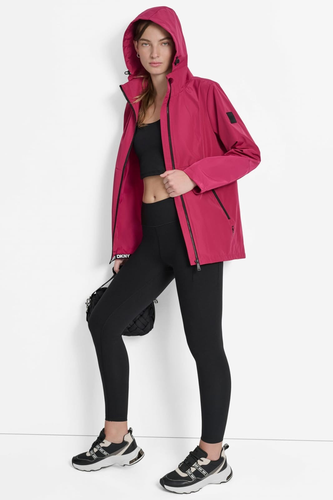 Rompevientos DKNY fucsia