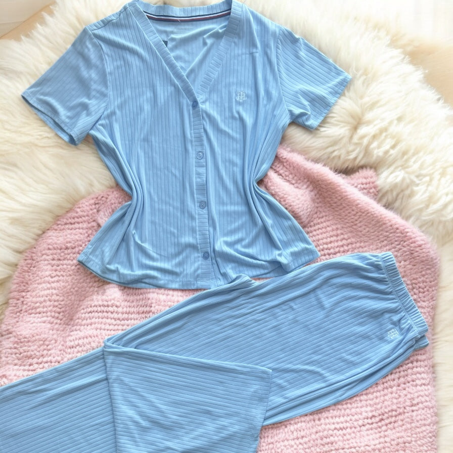 Pijama Tommy H azul claro