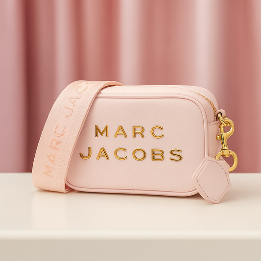 Crossbody Marc Jacobs leather Bag rose