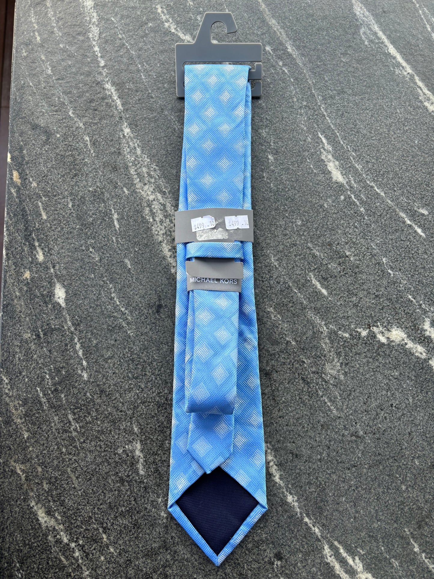 Corbata Michael K azul