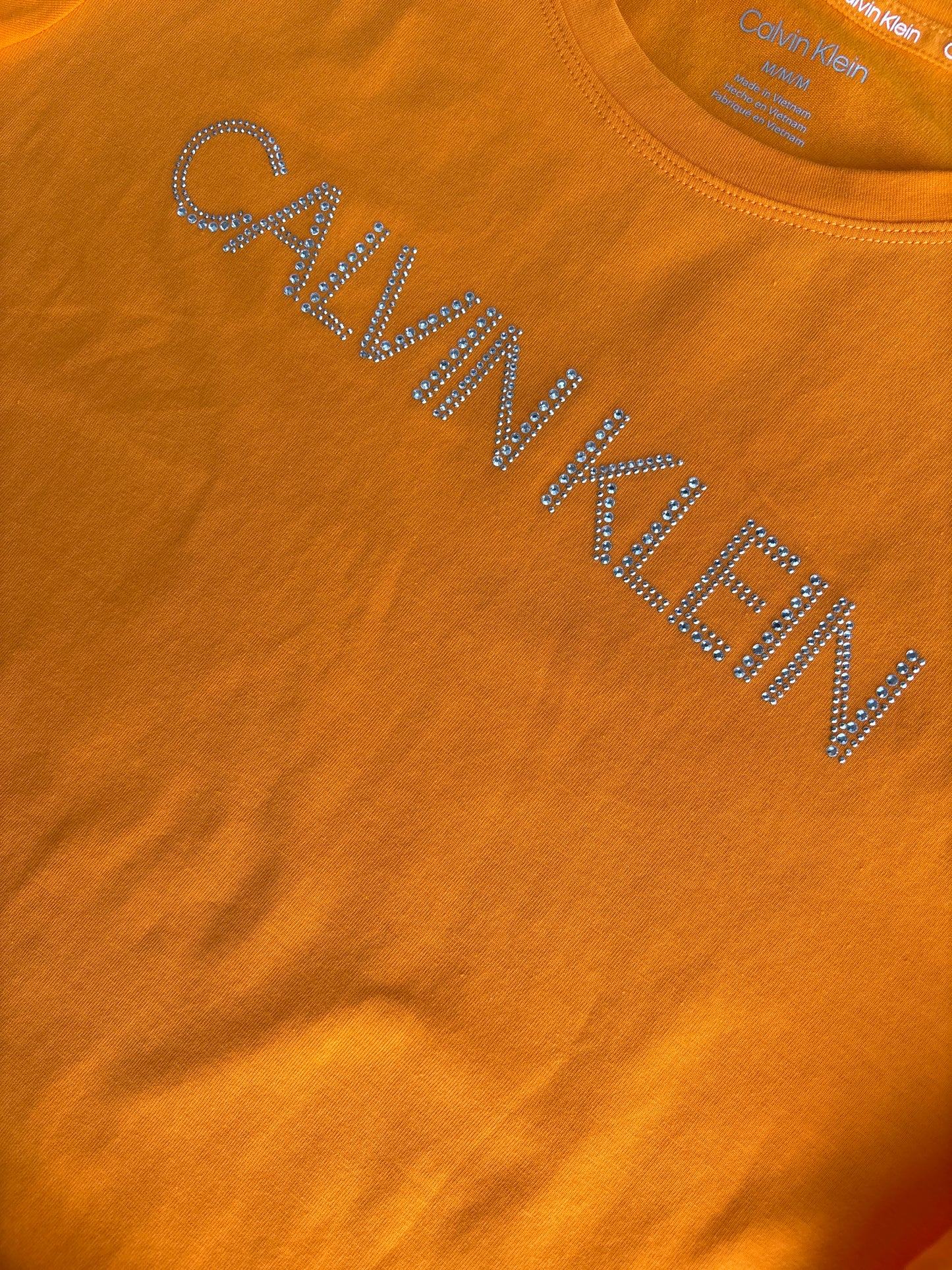 Playera Calvin k orange