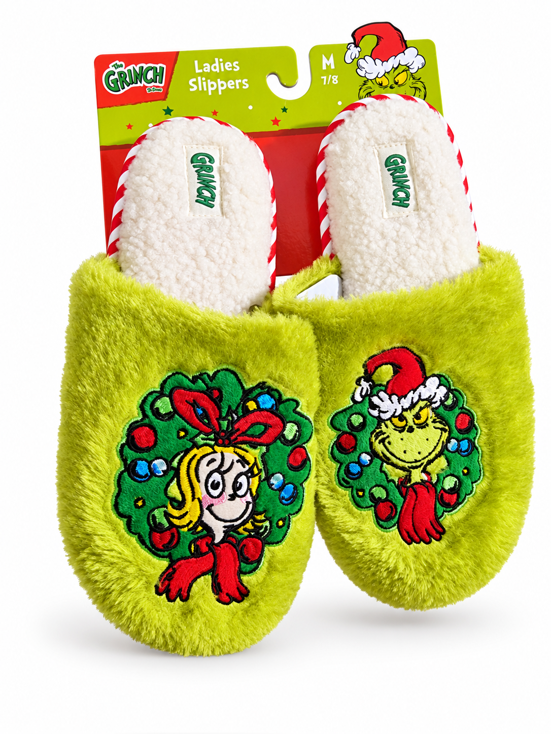 Pantuflas the Grinch para mujer