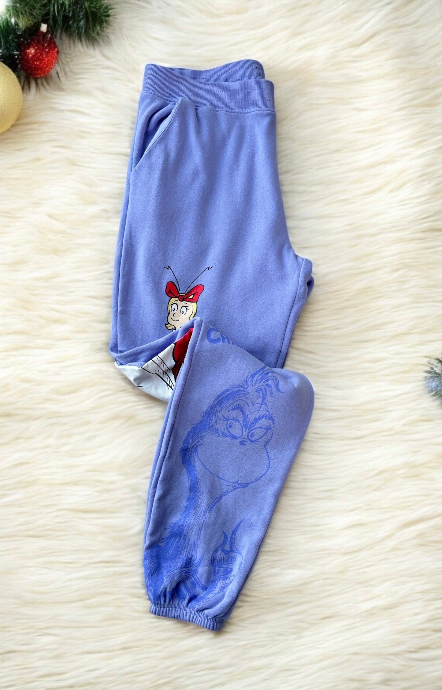 Pants The Grinch morado