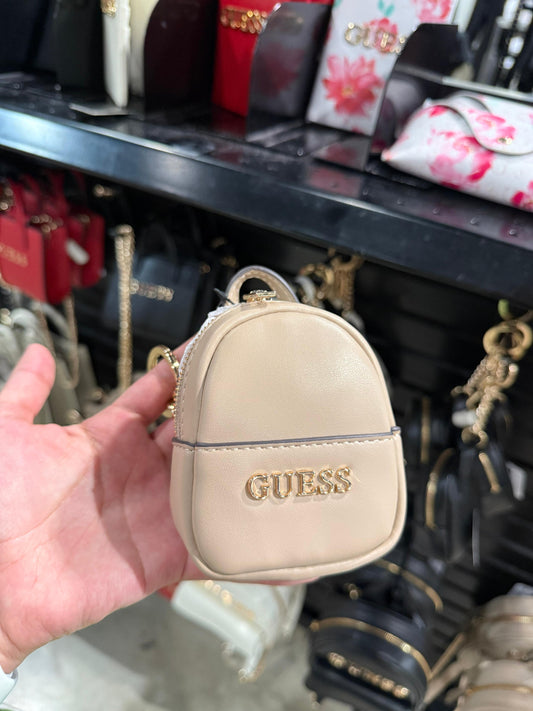 Llavero Guess backpack latte