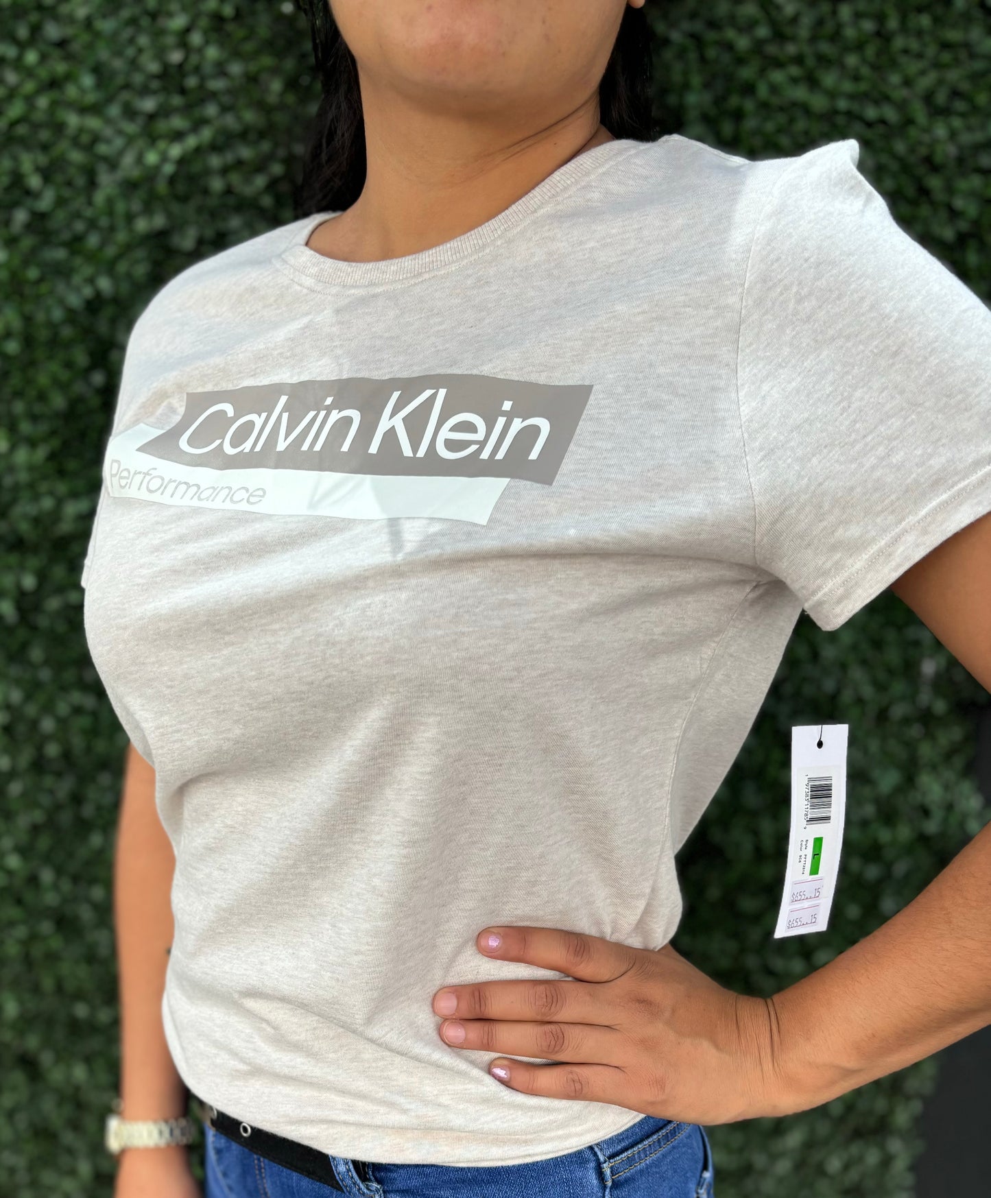 Playera Calvin K arena