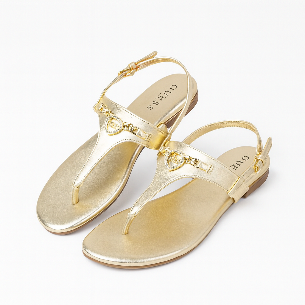 Sandalias Guess doradas