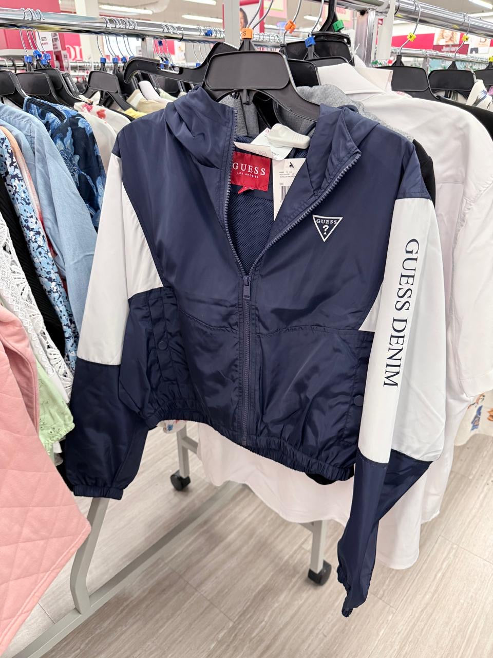 Rompeviento Guess azul marino