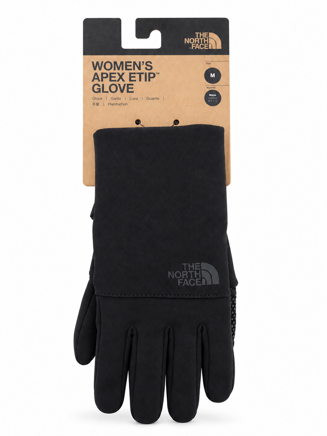 Guantes the North face negros térmicos