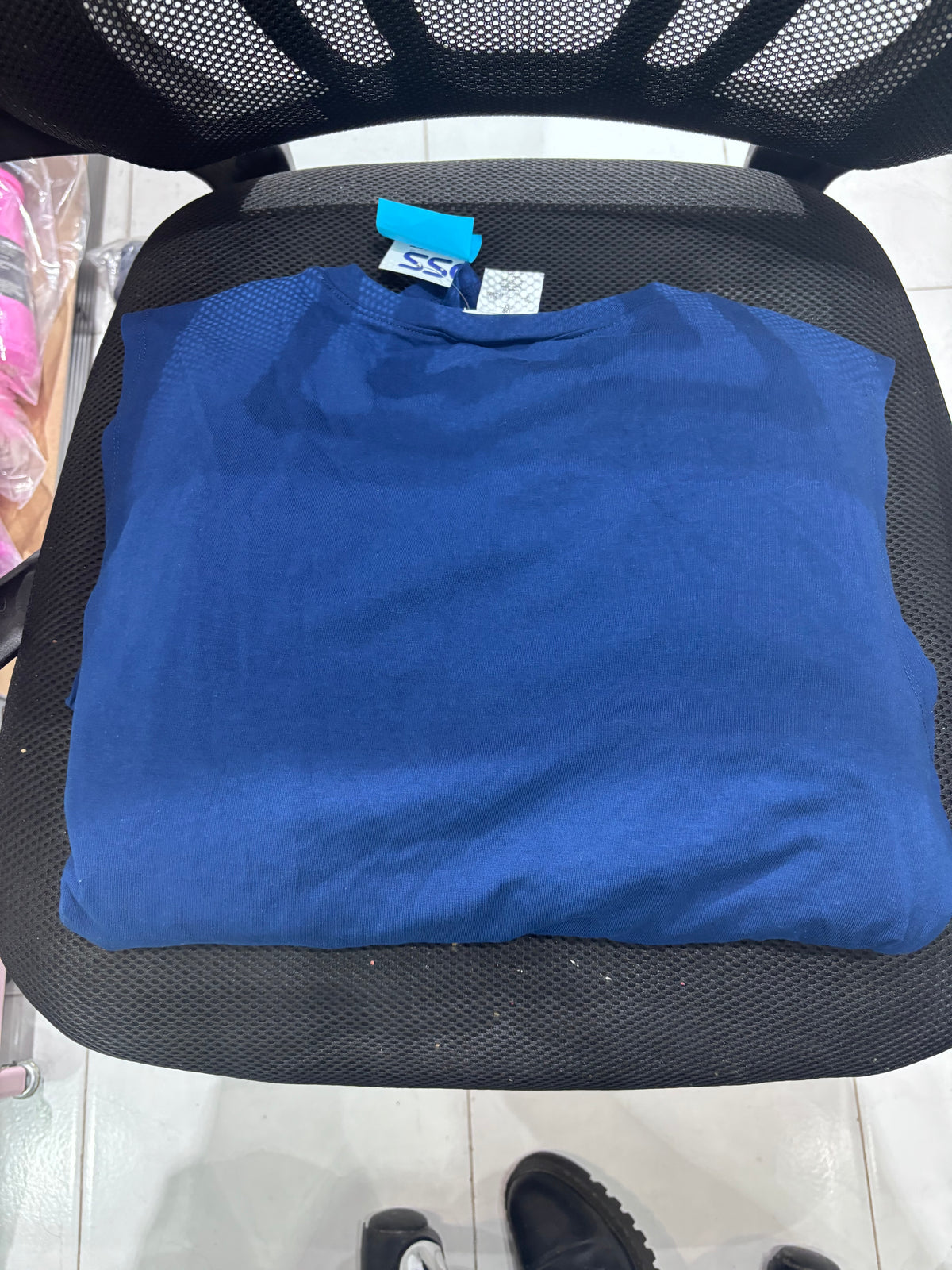 Vestido DKNY azul