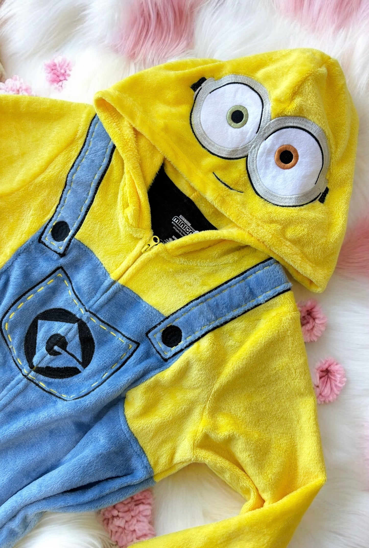 Mameluco de Minions amarillo/azul