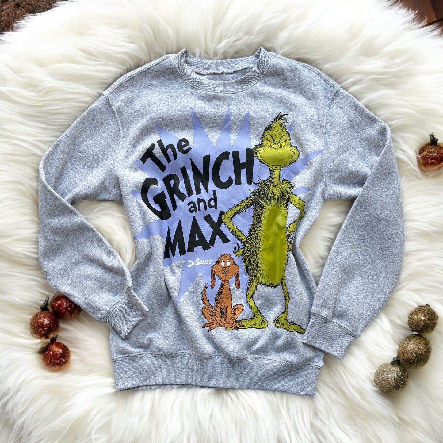Sudadera The Grinch gris