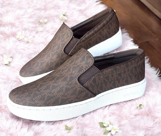 Tenis Michael k chocolate con monogram