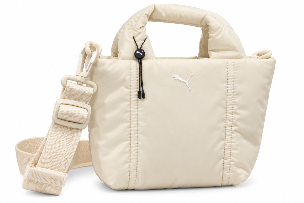 Tote chica puma color crema