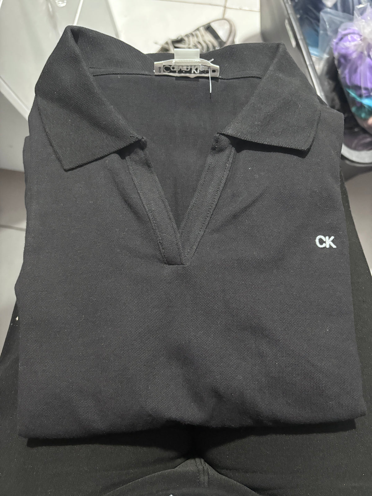 Vestido Calvin k negro