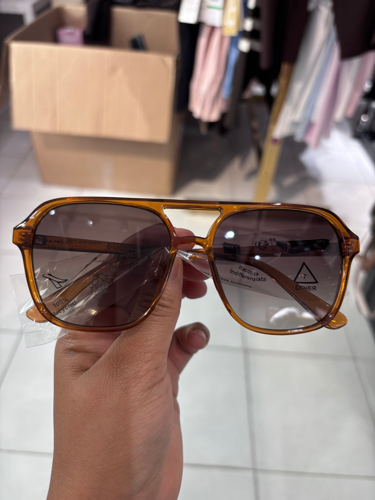 Lentes Kurt Geiger café