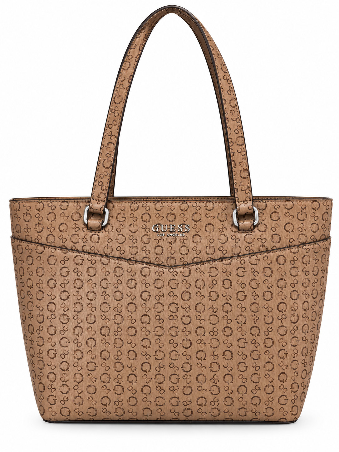 Tote Guess camel monogram