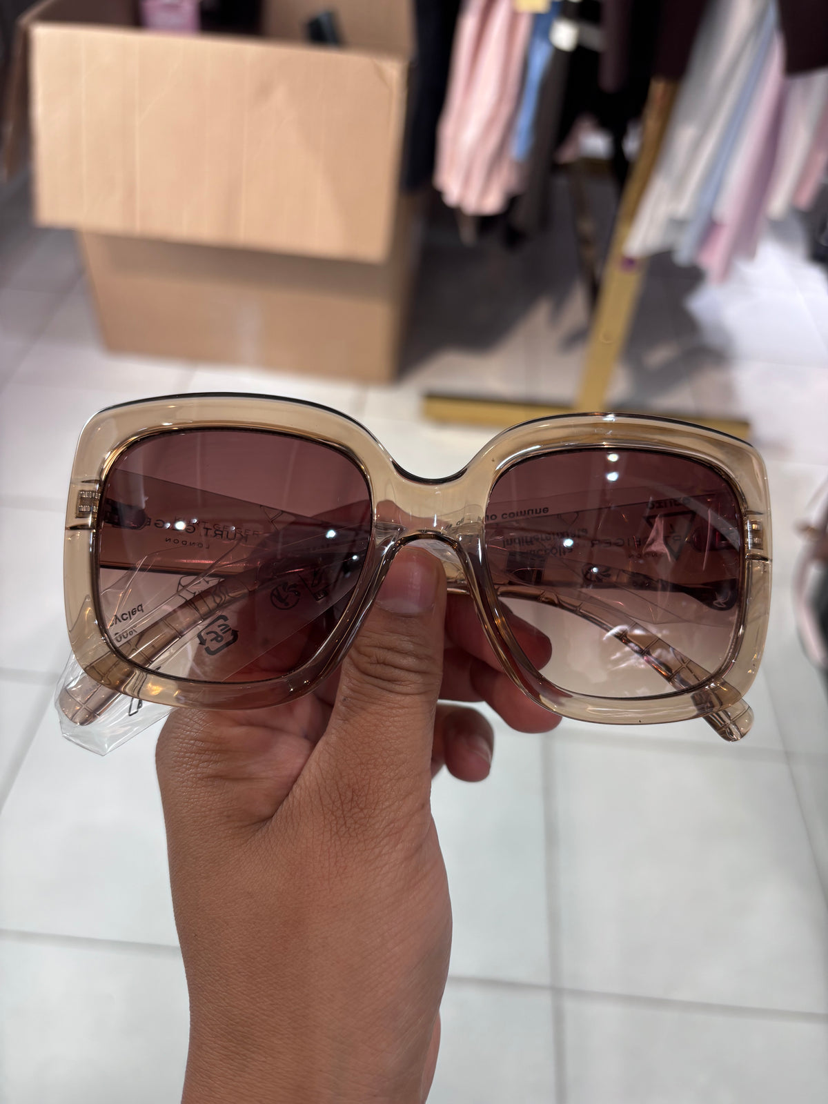 Lentes Kurt Geiger transparentes