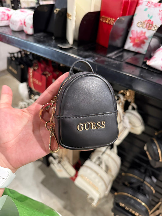 Llavero Guess Backpack negro
