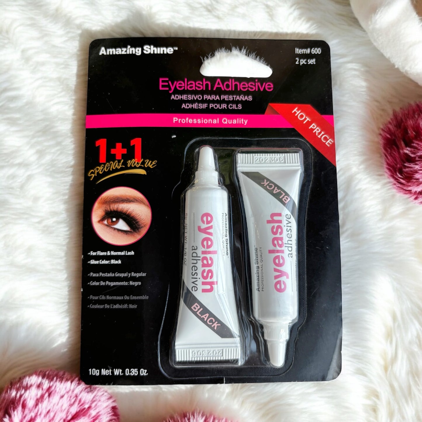 Pegamento para pestañas postizas Amazon S 2pack