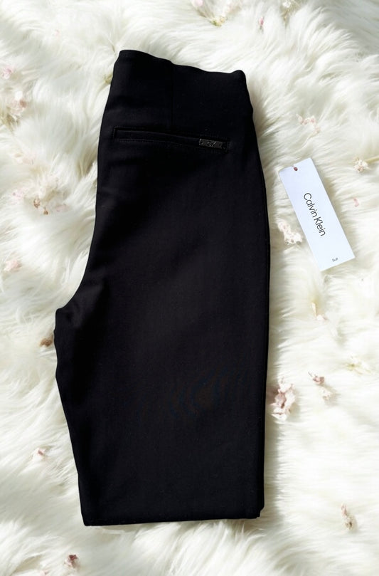 Leggins Calvin K negro con placa  negra