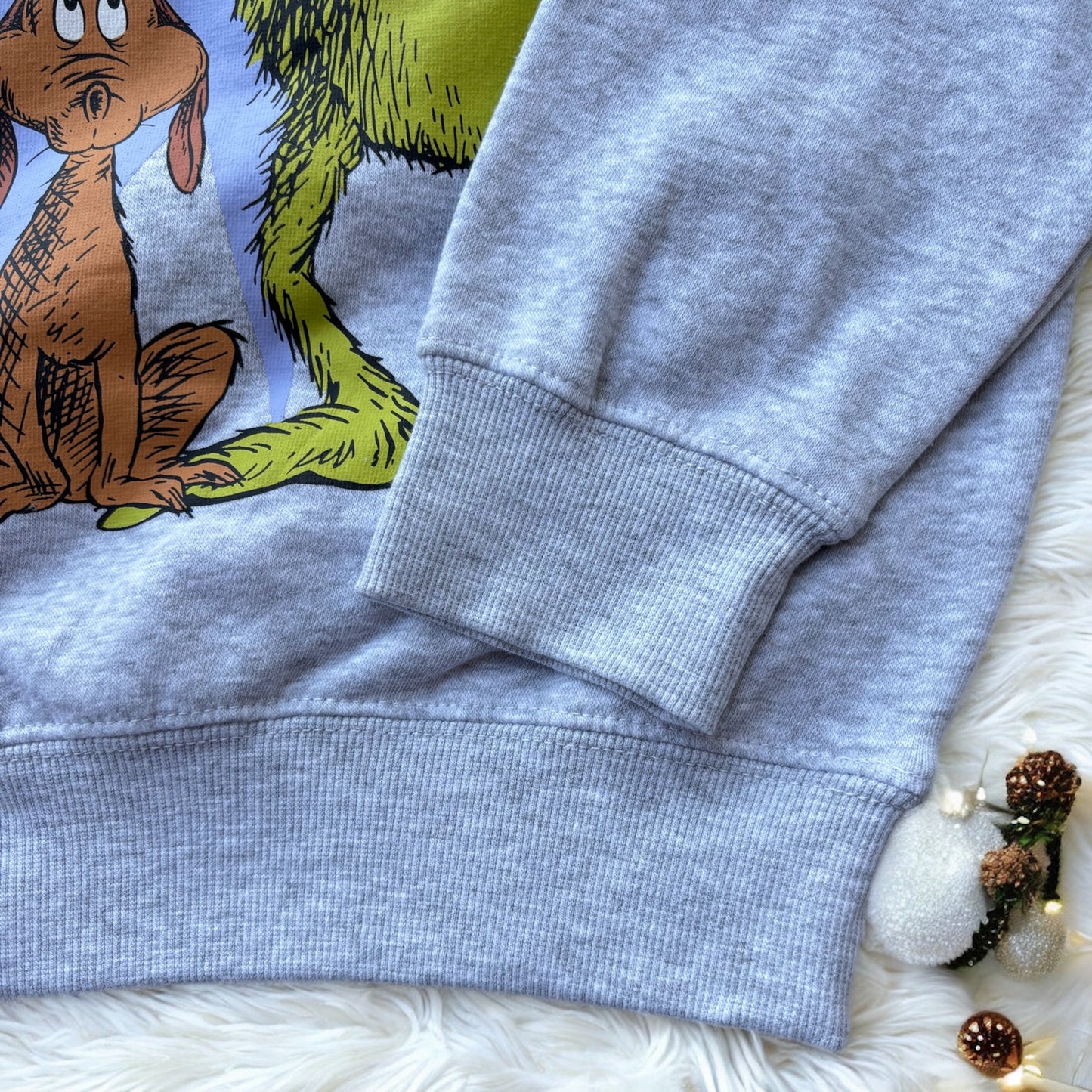 Sudadera The Grinch gris