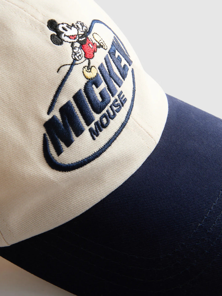 Gorra Primark de Disney de Mickey beige con azul