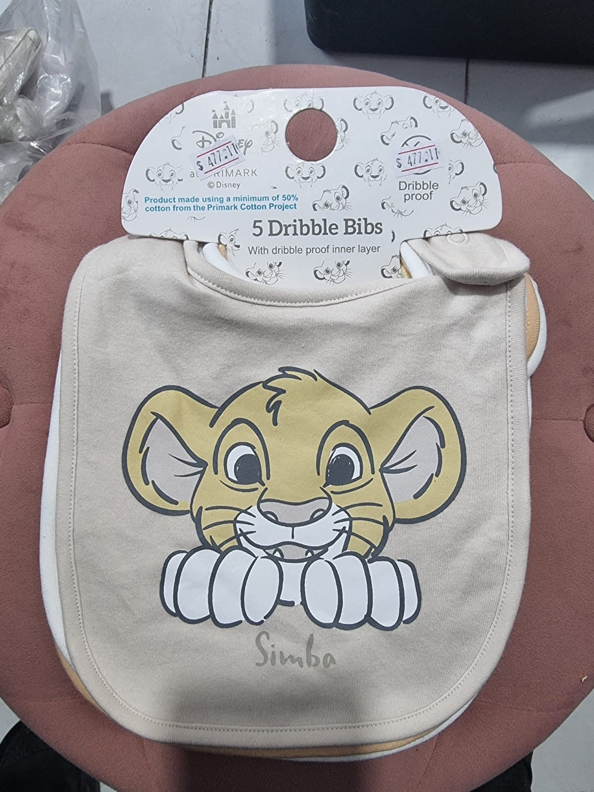 Baberos Primark Disney del Rey Leon