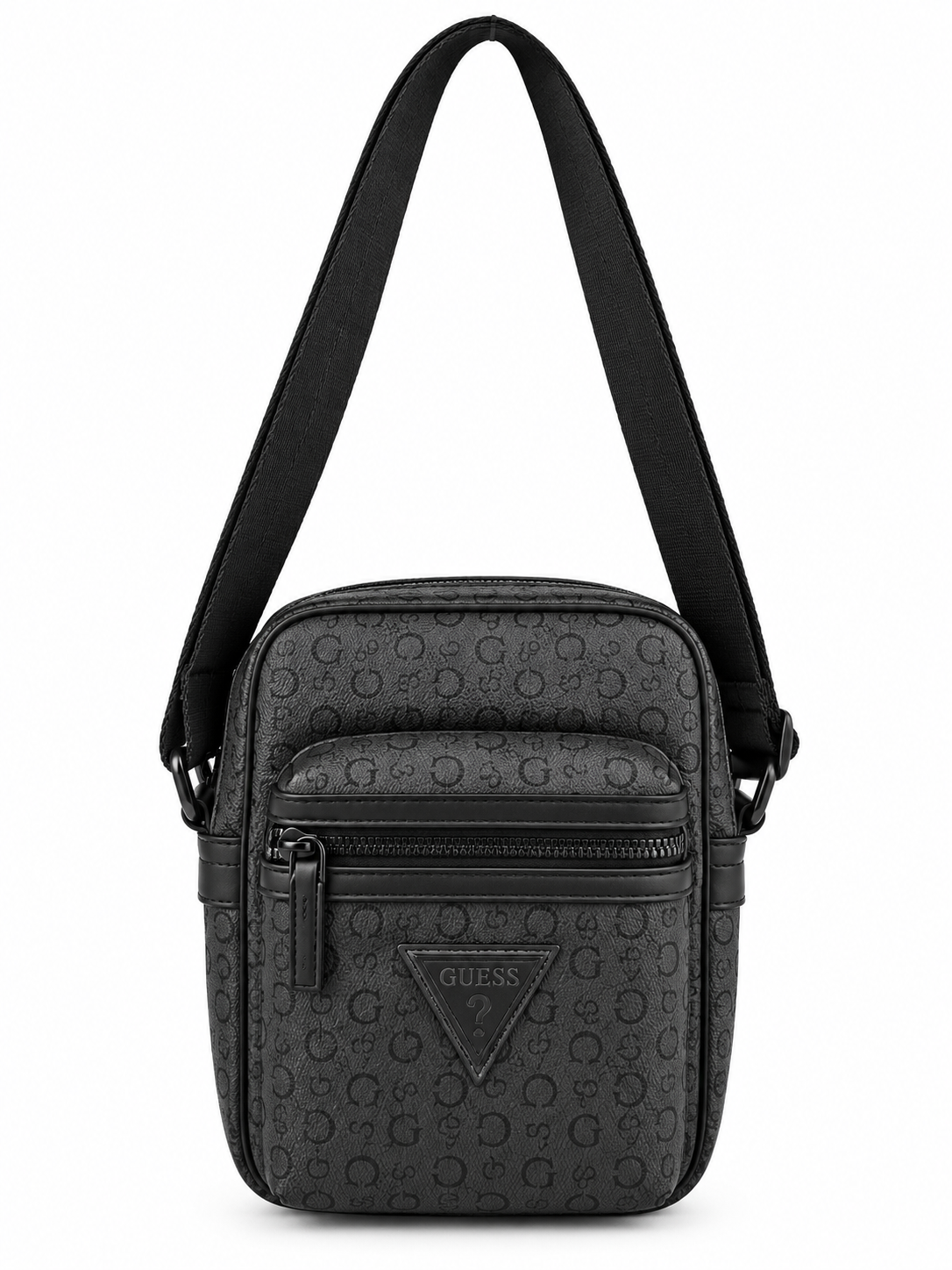 Crossbody Guess negra para caballero
