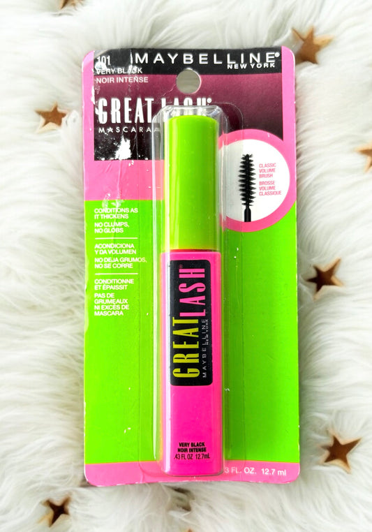 Rímel Maybelline Negro clásico volumen brush