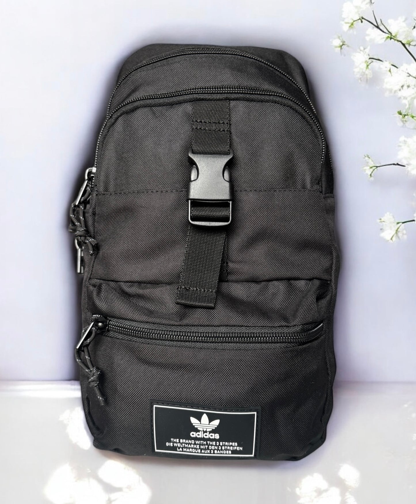 Mariconera Adidas negra para caballero