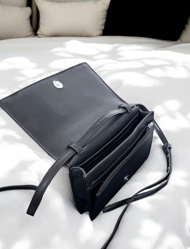 Crossbody DKNY Antila Wallet On A String negra