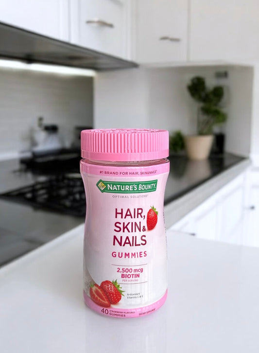 Gomitas Nature’s Bounty, con vitaminas para cabello y uñas