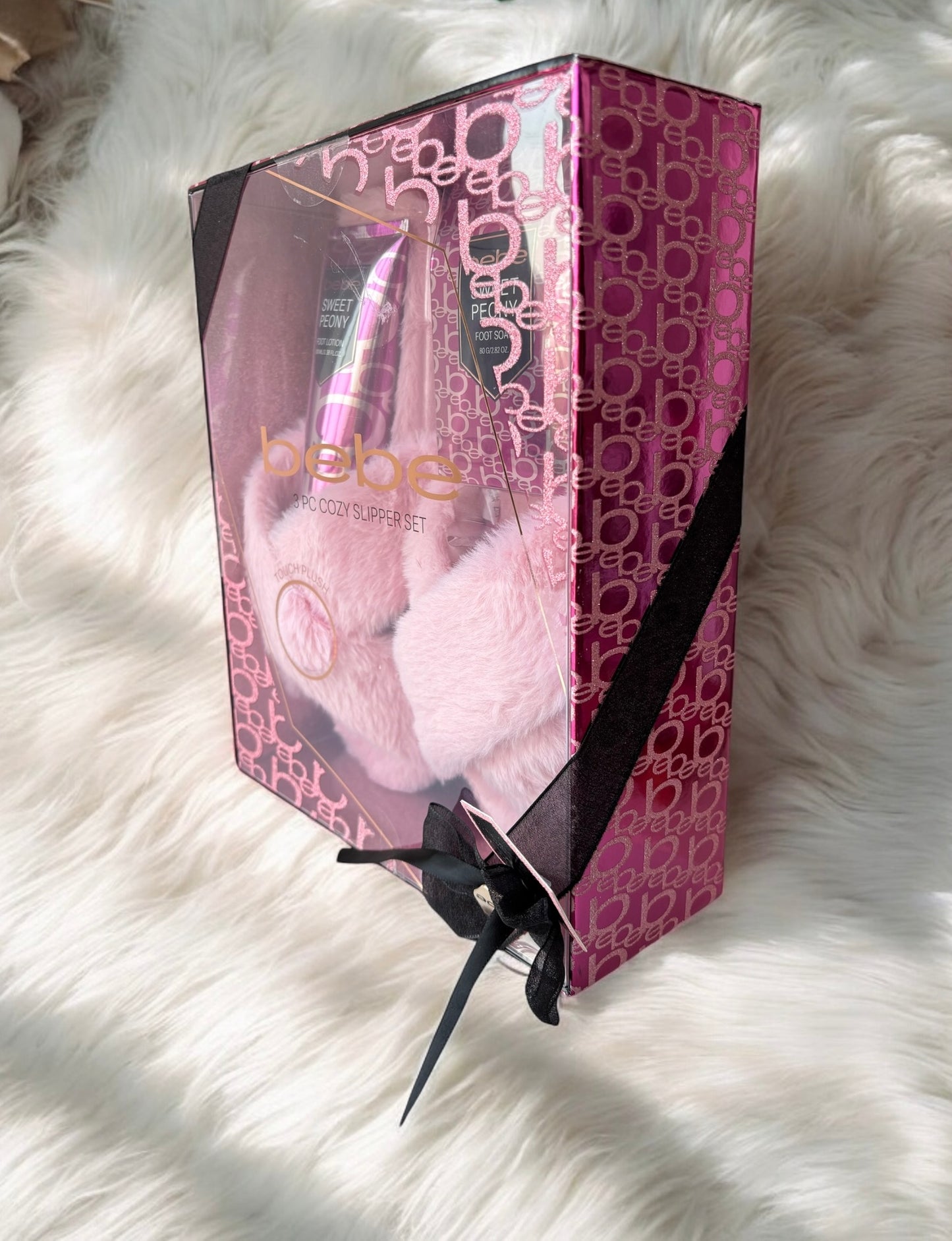 Set Bebe pantuflas loción para pies y jabón para remojar pies