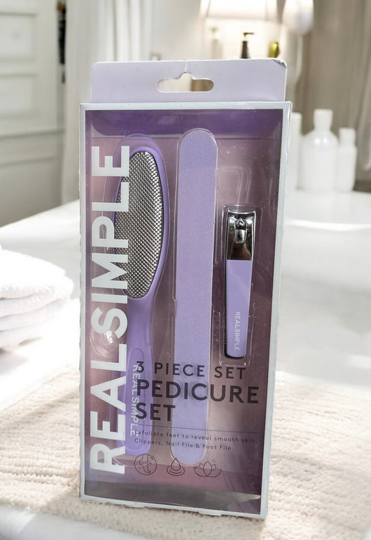 Set de Pedicure Real Simple 3 Pzs