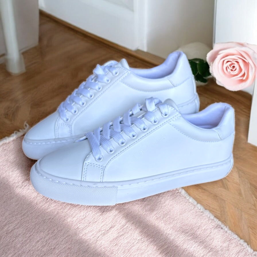 Tenis Calvin k blancos