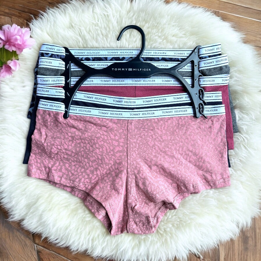 Boxer Tommy H 5 pzs, diferentes colores