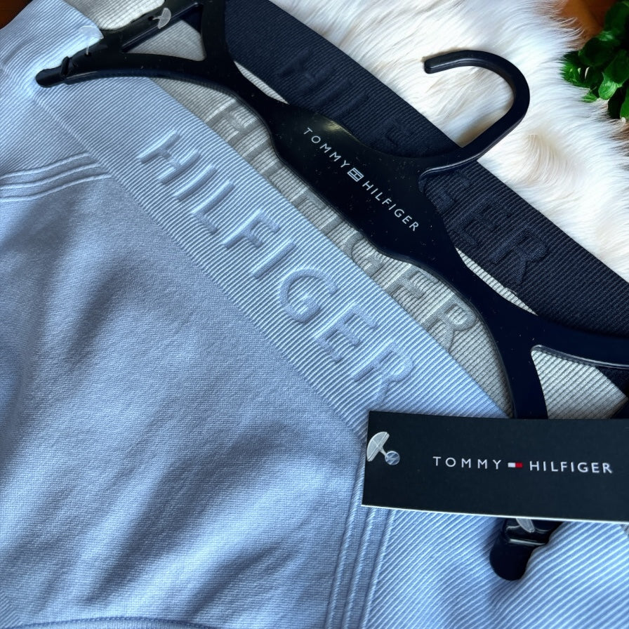 Panties Tommy H azul claro, gris y azul marino con letras grabadas 3pzs