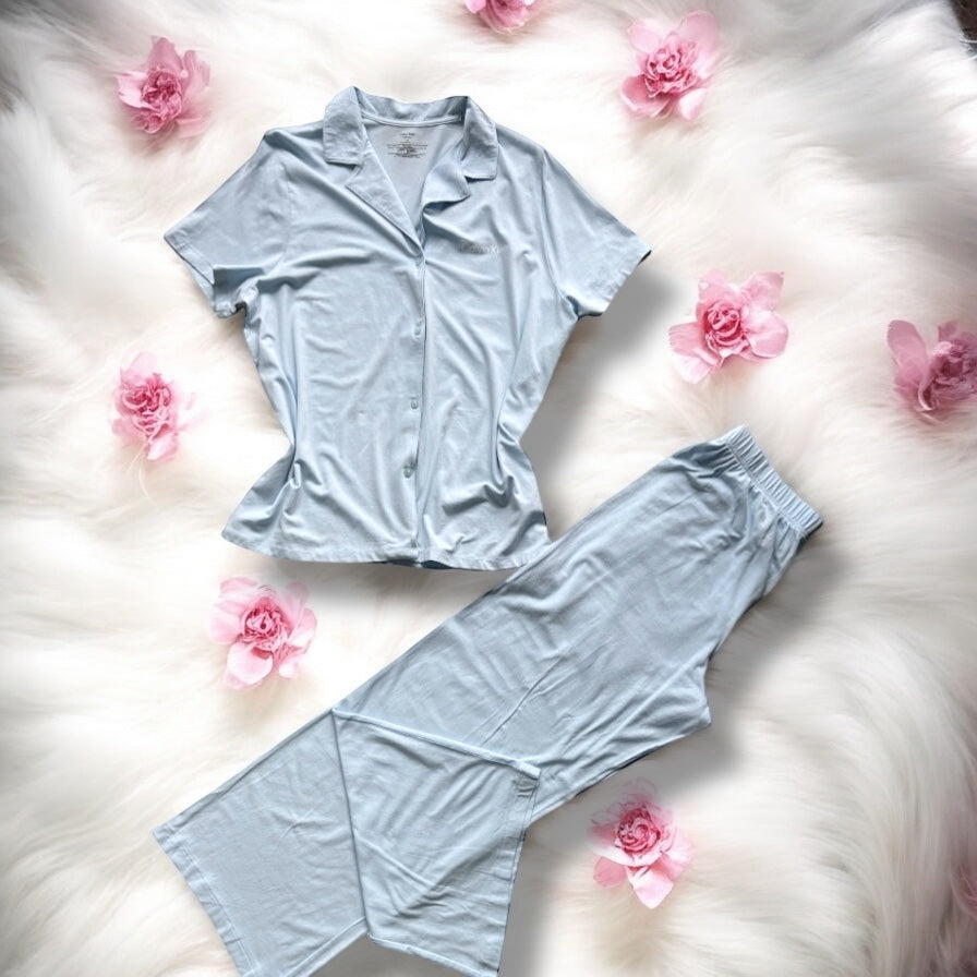Pijama Calvin k azul claro