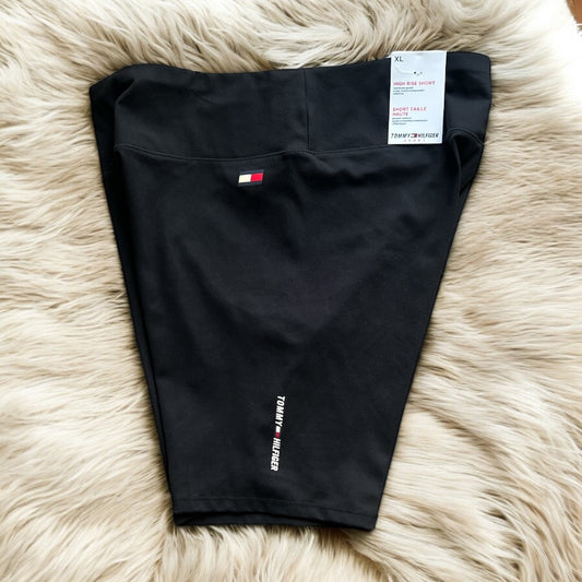Short Tommy H negro de licra