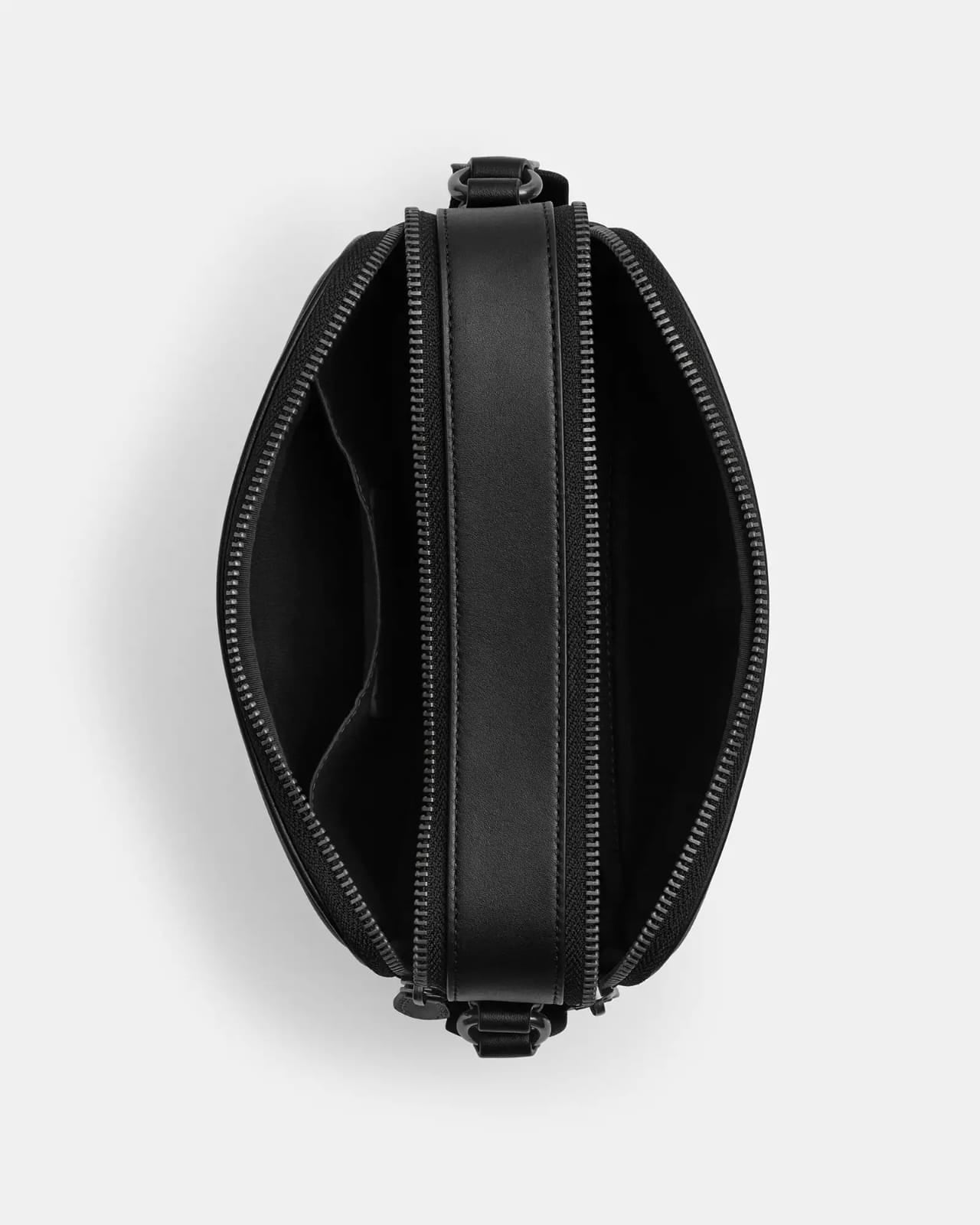 Crossbody Coach negra con monogram para caballero Graham Bag