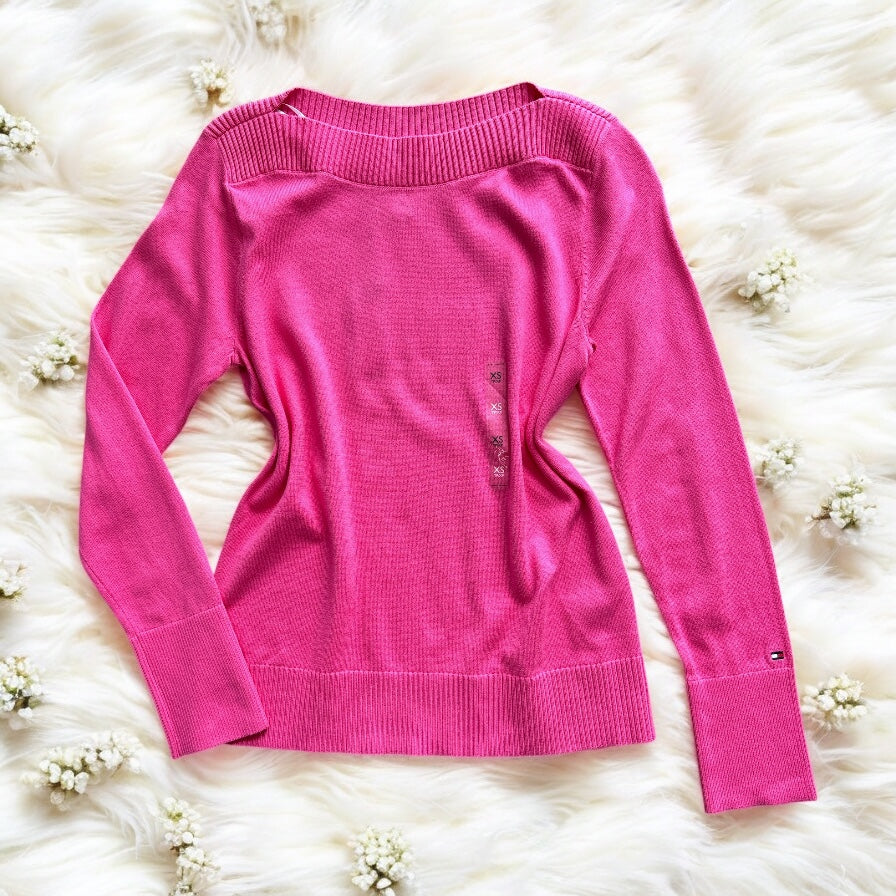 Suéter Tommy H fucsia
