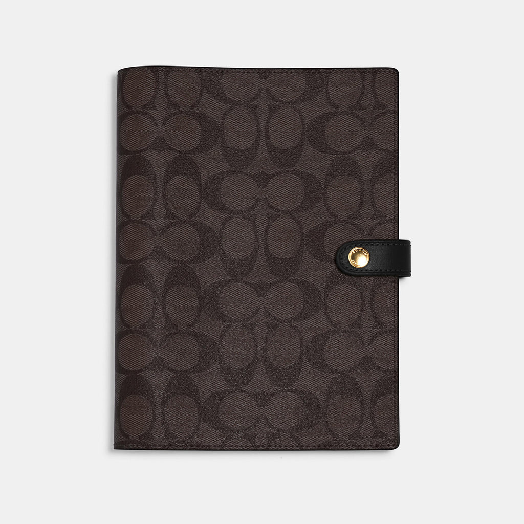 Cuaderno/notebook Coach asiganature canvas notebook cafe